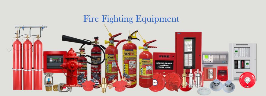 Firefighting equipment range