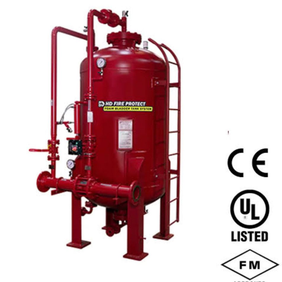 Foam bladder tank with CE, UL and FM marks
